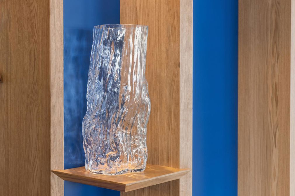 Eine Vase